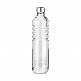 Μπουκάλι Γυάλινο-Μεταλλικό Διάφανο Estia 1250ml-8,7x33,2εκ. 01-21900