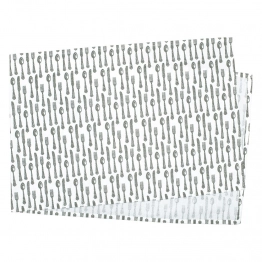 Τραβέρσα Βαμβακερή 45x140εκ. Edmonde White Melinen 20002532