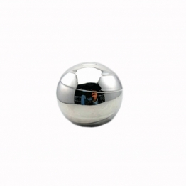Διακοσμητική Μπάλα Κεραμική Ασημί Art Et Lumiere 10εκ. 20203