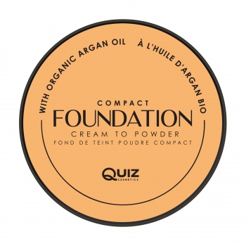 Foundation Compact Cream To Powder Medium 10gr QUIZ 1313CREAMF-2