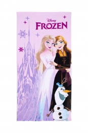 Πετσέτα Θαλάσσης Παιδική Microfiber 70x140εκ. Frozen 88 Pink Disney DimCol