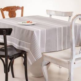 Τραπεζομάντηλο Λονέτα Polycotton 135x220εκ. Frankie Grey Melinen 20000738