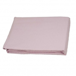 Κουβέρτα Πικέ 250x245εκ. Sanforized Pink