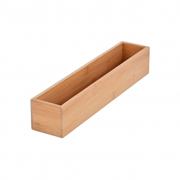 Κουτί Οργάνωσης Συρταριού Bamboo Essentials Estia 8x38x7εκ. 03-17576