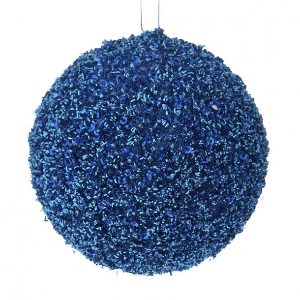 Μπάλα Polyfoam Μπλε Glitter 12εκ. iliadis 83525