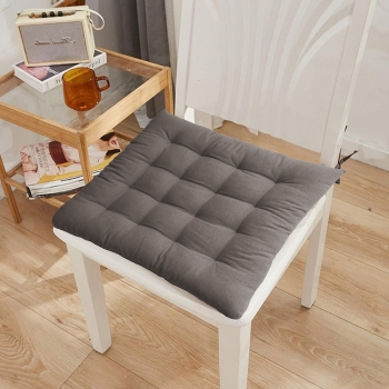 Μαξιλάρι Καρέκλας Βαμβακερό 40x40εκ. Mad Brown-Grey Melinen 20003512