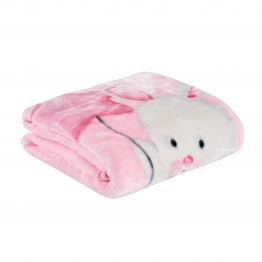 Κουβέρτα Βελουτέ Κούνιας 110x140εκ. Baby Relax 4917 Ροζ Das Baby