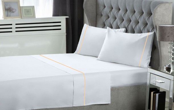 Σετ Σεντόνια Polycotton King 270x300εκ. White Le Blanc 7005967-13