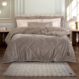 Χαλί Γούνινο Faux Fur 75x200εκ. Τρισδιάστατη Υφή Essential 3110 Μπεζ Greenwich Polo Club