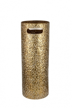 Ομπρελοθήκη Μεταλλική Χρυσή 20,5x20,5x55εκ. Zen Collection 25.4.51104