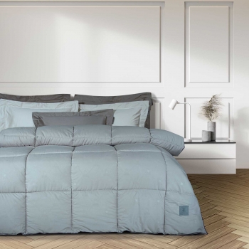 Πάπλωμα Microfiber Μονό 160x240εκ. Essential 4443 Grey Greenwich Polo Club