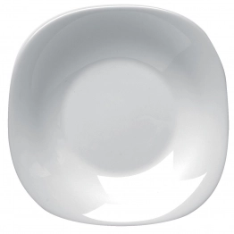 Πιάτο Βαθύ Φαγητού Γυάλινο Λευκό 22,5x4εκ. Parma Bormioli Rocco BR00498870