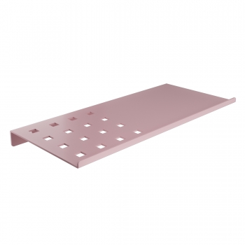 Ράφι Μπάνιου Ανοξείδωτο Matt Pink Pam & Co 28x15x1εκ. 3015-303