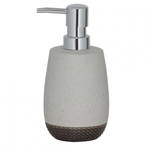 Ντισπένσερ Πορσελάνης 400ml-8,3x16,5εκ. Braid Grey Sealskin 362490211