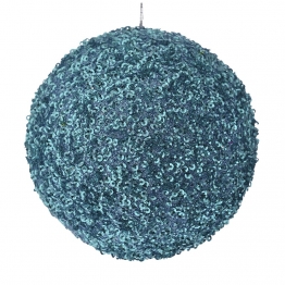 Μπάλα Polyfoam Γαλάζια Glitter 15εκ. iliadis 83536