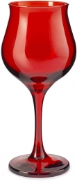 Ποτήρι Κρασιού Σετ 6τμχ Γυάλινα Κόκκινα Wavy Pasabahce 305ml PB44025800