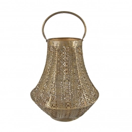 Φανάρι Μεταλλικό Χρυσό Art Et Lumiere 29,5x34εκ. 02606