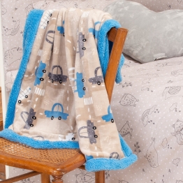 Κουβέρτα Flannel-Sherpa Γούνα Κούνιας 105x160εκ. Cars Melinen 2000049000