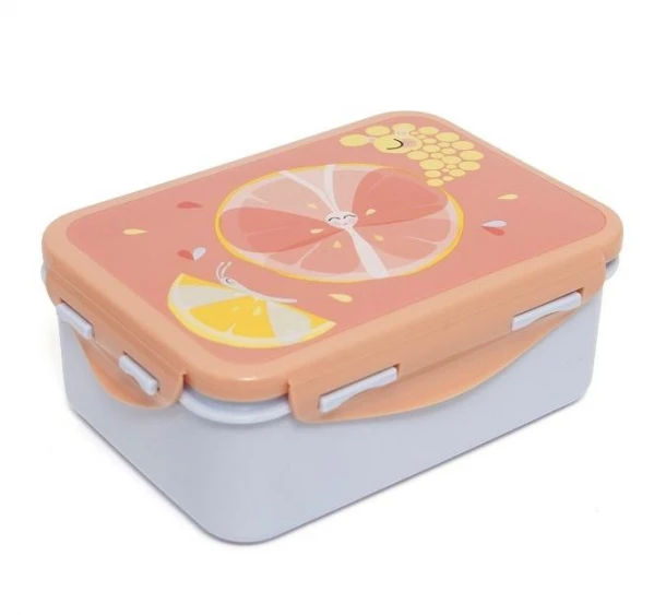 Lunchbox Πλαστικό Flies 17x13x6,5εκ. Petit Monkey PTM-LB16