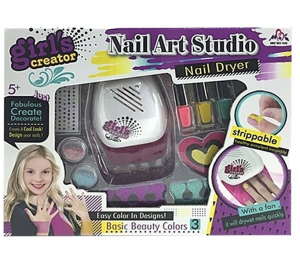 Σετ Κουτί Νύχια Nail Art Studio 33x26x6εκ. Toy Markt 77-971