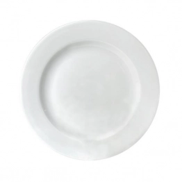 Πιάτο Γλυκού Πορσελάνης White Wide Rim Oriana Ferelli 16,2εκ. XG008HW020