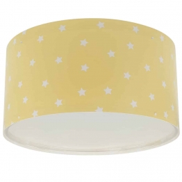 Φωτιστικό Οροφής Πλαφονιέρα Starlight Yellow 33x16,5εκ. ANGO 82216A