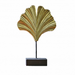 Διακοσμητική Επιτραπέζια Αχιβάδα Κεραμική Χρυσή-Μαύρη Art Et Lumiere 30x8x35,5εκ. 10589