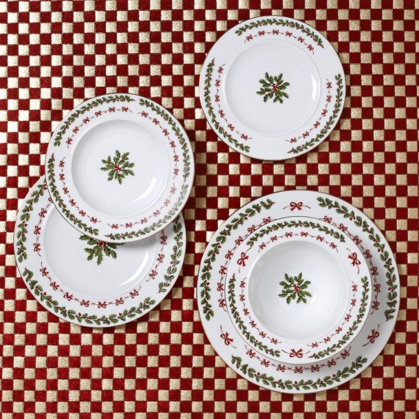 Χριστουγεννιάτικο Σερβίτσιο Σετ 20τμχ Πορσελάνης Noel CRYSPO TRIO 06.243.40