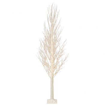 Χριστουγεννιάτικο Δέντρο Λευκό 180εκ. Φωτιζόμενο Με 1000 Λευκά Led iliadis 87028