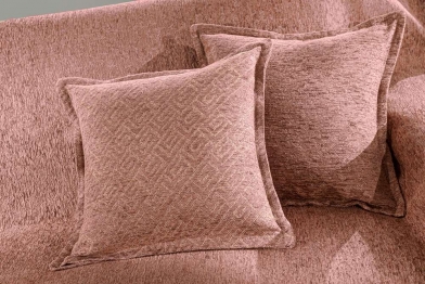 Διακοσμητική Μαξιλαροθήκη Polycotton Chenille Matis Salmon 50x50εκ. Guy Laroche