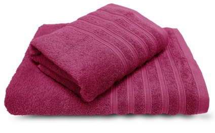 Σετ Πετσέτες 3τμχ Βαμβακερές Daily Fuschia SB HOME