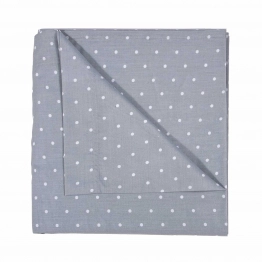 Σεντόνι Μεμονωμένο Polycotton Υπέρδιπλο 240x260εκ. Loft 2502 Γκρι Πουά Greenwich Polo Club