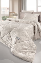 Κουβερτοπάπλωμα Ultrasoft 2 Όψεων Ημίδιπλο 180x240εκ. Profile Ivory Guy Laroche