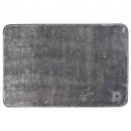 Ταπέτο Μπάνιου Αντιολισθητικό Polyester 60x90εκ. Essential 3118 Γκρι Greenwich Polo Club