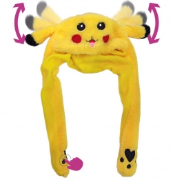 Σκούφος Ποντίκι Με Κίνηση Στα Αυτιά Κίτρινο 35x50εκ. Carnavalista 3-2394