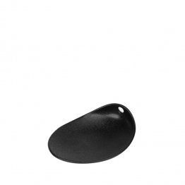 Πιατάκι Scoop Stoneware Μαύρο Lava 17x12x5εκ. ESPIEL NOL134K4