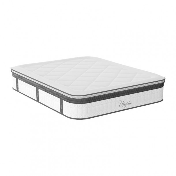 Στρώμα Utopia pakoworld pocket spring με ανώστρωμα 30-32cm 150x200εκ