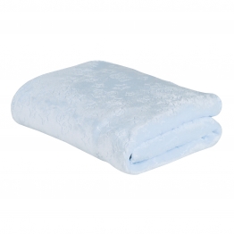 Κουβέρτα Fleece Αγκαλιάς-Λίκνου 75x100εκ. Relax 4905 Γαλάζιο Das Baby