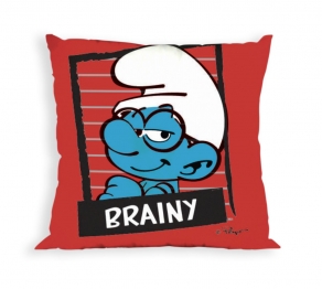 Μαξιλάρι Διακοσμητικό Micro 40x40εκ. Smurfs 17 Digital Print Disney Dimcol