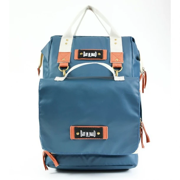 Τσάντα Backpack 27x16x44εκ. Με Αλλαξιέρα EVA Camille Ocean BoB Paris BOB-300100_002