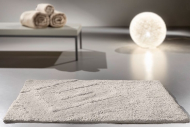 Ταπέτο Μπάνιου Βαμβακερό Trivia Natural 70x120εκ. Guy Laroche