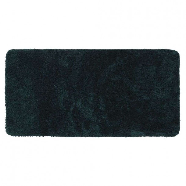 Ταπέτο Μπάνιου Αντιολισθητικό Polyester 70x140εκ. Angora Dark Green Sealskin 800117