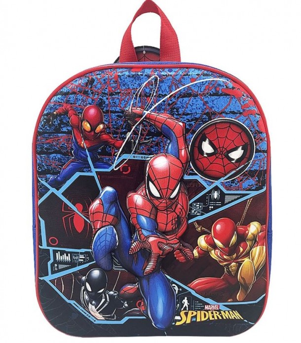 Τσάντα Πλάτης Νηπίου 3D 31εκ. Spiderman 50-2827