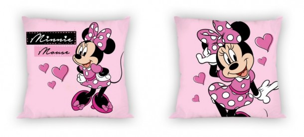 Μαξιλάρι Διακοσμητικό Polyester 40x40εκ. Minnie 62 Digital Print Disney Dimcol