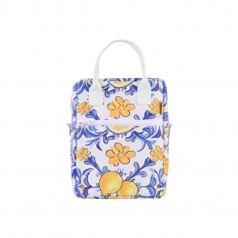 Τσάντα Φαγητού Ισοθερμική PVC Leather Amalfi Coast 7lt-20x14x27εκ. Save The Aegean Estia 01-32975