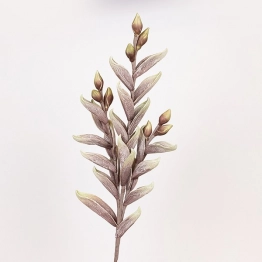 Κλαδί Με Στάχυ Foam 28x108εκ. Πράσινο ESTHETI 816-20041