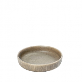 Μπωλ Σερβιρίσματος Ρηχό Stoneware Gobi Beige-Sand Matte ESPIEL 15x3,7εκ. OW2008K6