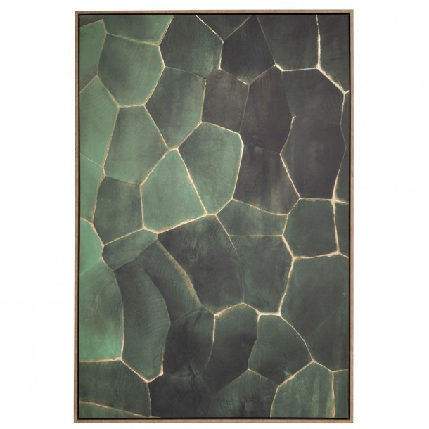 Πίνακας Χρυσοτυπία Καμβάς Emerald 83x123εκ. iliadis 89165