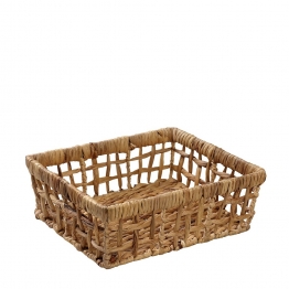 Καλάθι Ψάθινο Μπεζ ESPIEL 30x25,5x10,5εκ. TAK301