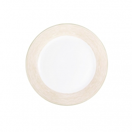 Πιάτο Φρούτου Πορσελάνης Elegancy Beige 19εκ. Oriana Ferelli NW24010013